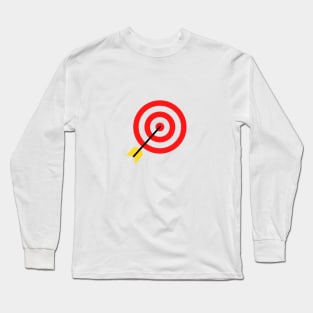 red target archery design Long Sleeve T-Shirt